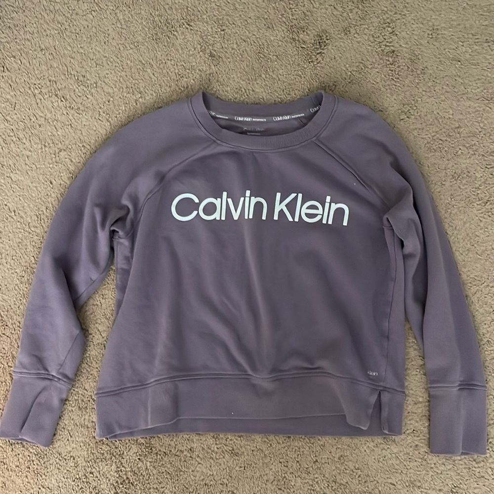 Medium purple Calvin Klein crewneck
